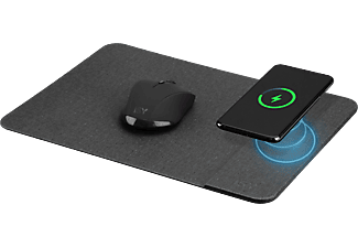 ISY IMP-5000 - Tapis de souris avec chargeur sans fil (Bleu foncé)