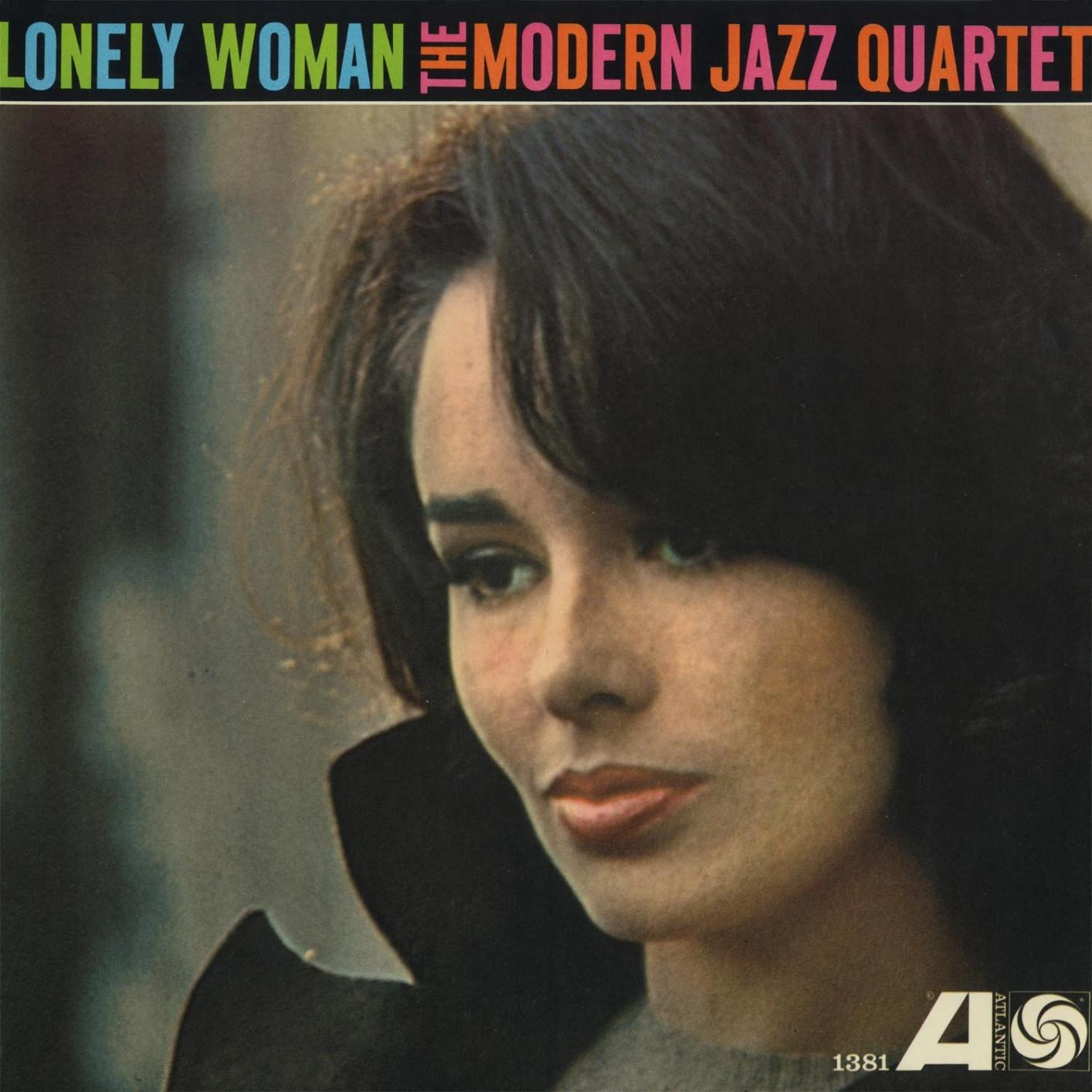 A Modern Jazz Quartet album borítója, egy sötét hajú és rúzsos nőt ábrázol.