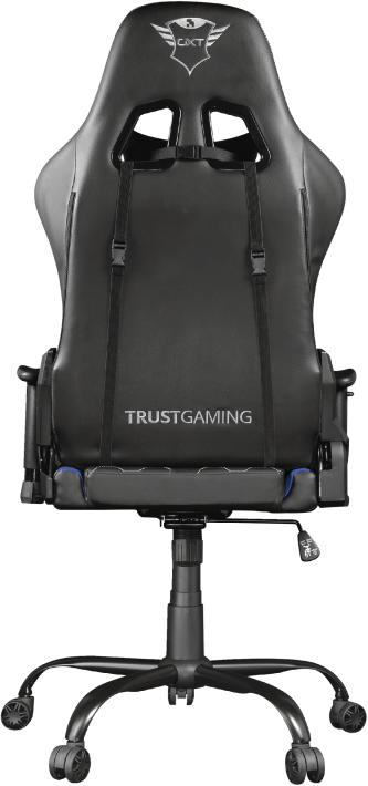 TRUST GXT 708R Resto, Kunstleder, Tragkraft 150kg, Blau Gaming Sessel, Blau