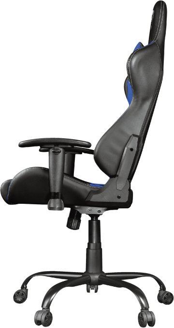 TRUST GXT 708R Resto, Kunstleder, Tragkraft 150kg, Blau Gaming Sessel, Blau