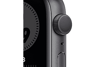 Leia Baño Agradecido Apple Watch Nike Series 6, GPS, 44 mm, aluminio en gris espacial, Correa  Nike Sport Antracita/