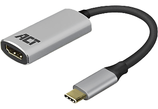 ACT AC7010 USB Type-C/HDMI átalakító, 0,15 méter, 4K, alumínium ház