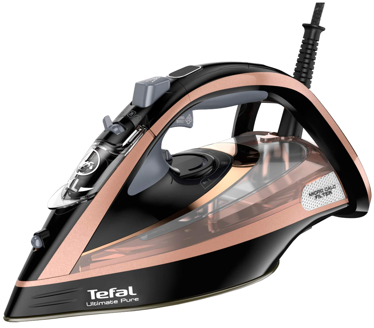 TEFAL FV9867E0 Ultimate Pure gőzölős vasaló rózsaszín-arany