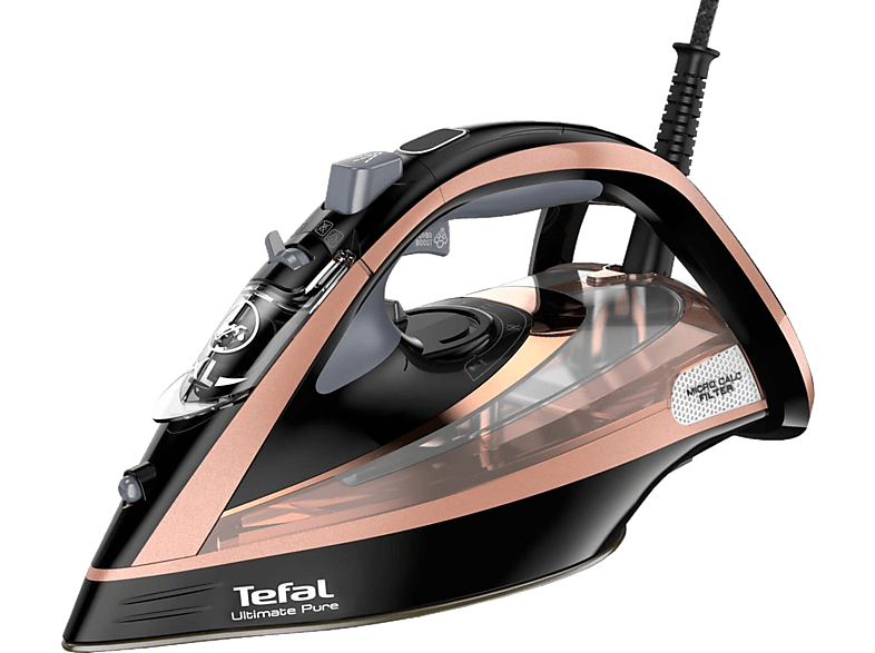 TEFAL FV9867E0 Ultimate Pure Gőzölős vasaló, rózsaszín-arany