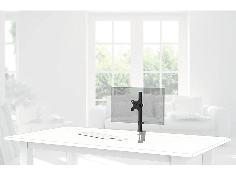 HAMA 118489 Monitorhalterung, höhenverstellbar, schwenk-/neigbar, 33 - 81 cm (13"-32") — Foto 3 von 3