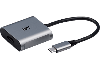 ISY IAD-1015 - Adaptateur USB-C vers HDMI (Argent)