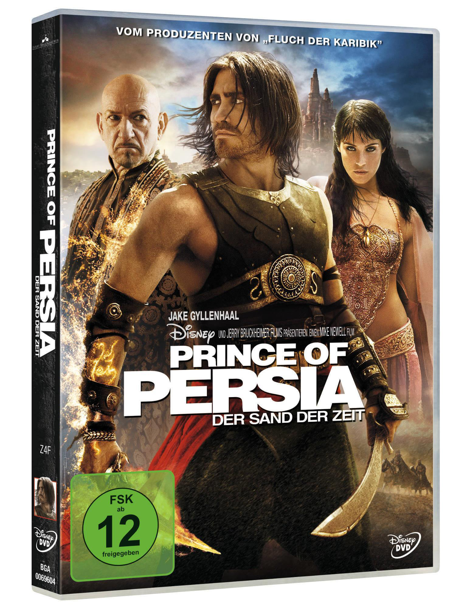 Filmcover. Ein Mann mit Schwert steht im Mittelpunkt. Weitere Charaktere und Titel sind sichtbar.