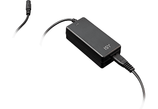ISY Notebook Netzteil IAC-4501, 45 Watt, 10 Adapter, Schwarz