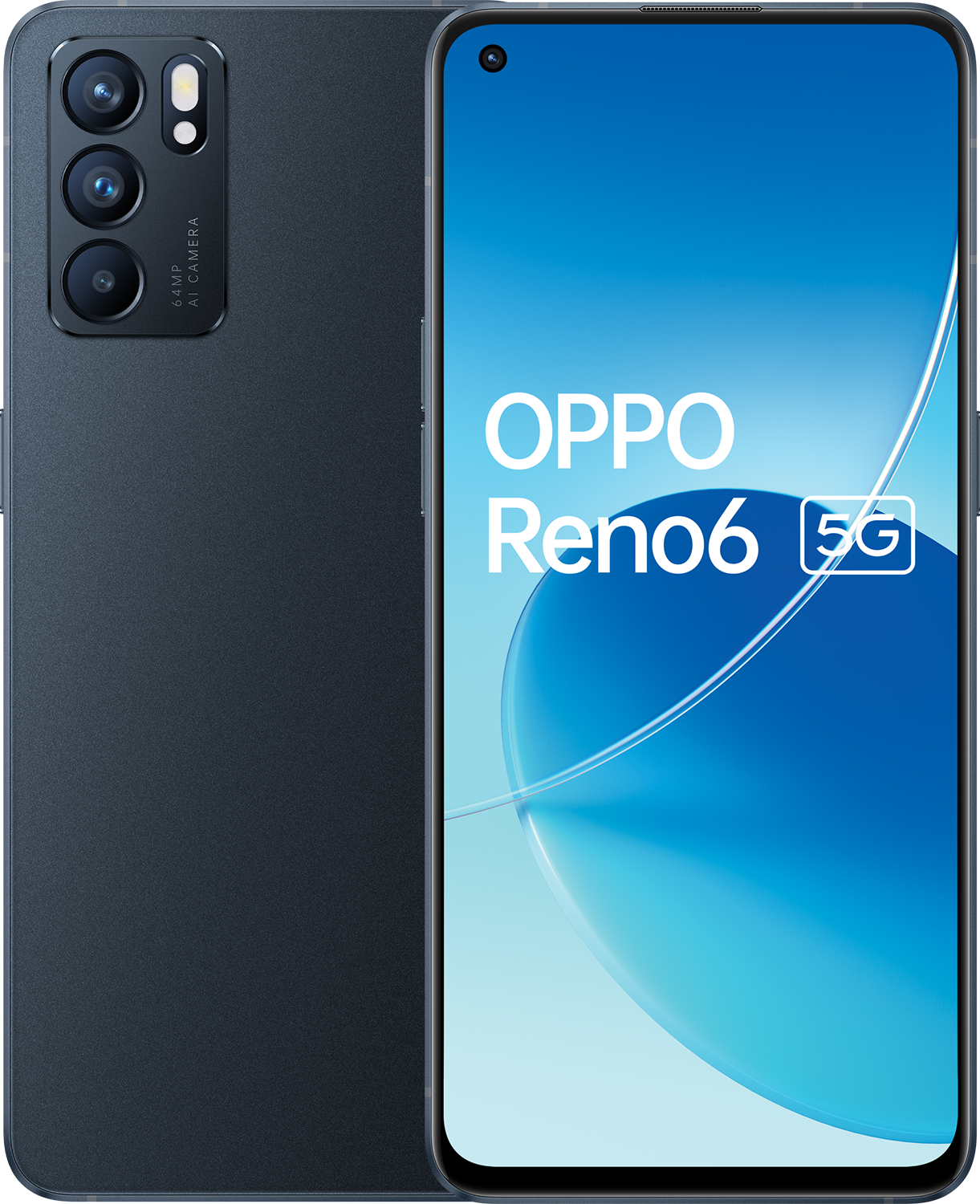 OPPO Reno6 5G - 128 GB Stellar Black