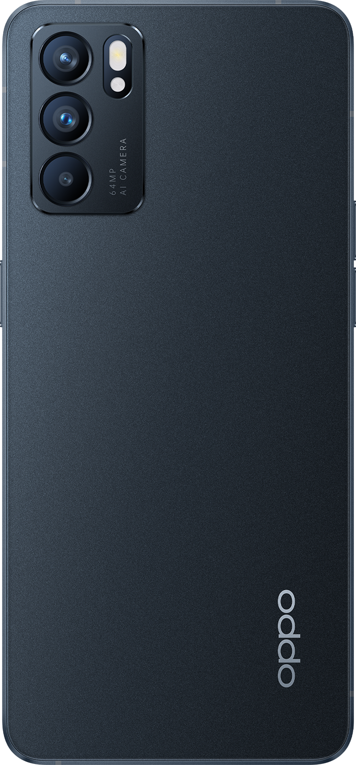 OPPO Reno6 5G - 128 GB Stellar Black