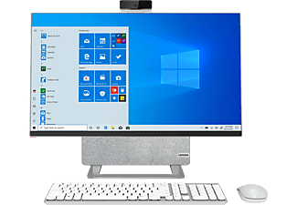 LENOVO-YOGA Yoga AIO 7 27ACH6 - PC tutto-in-uno (27 ", 512 GB SSD + 1 TB HDD, Grigio nuvola/Bianco luna)