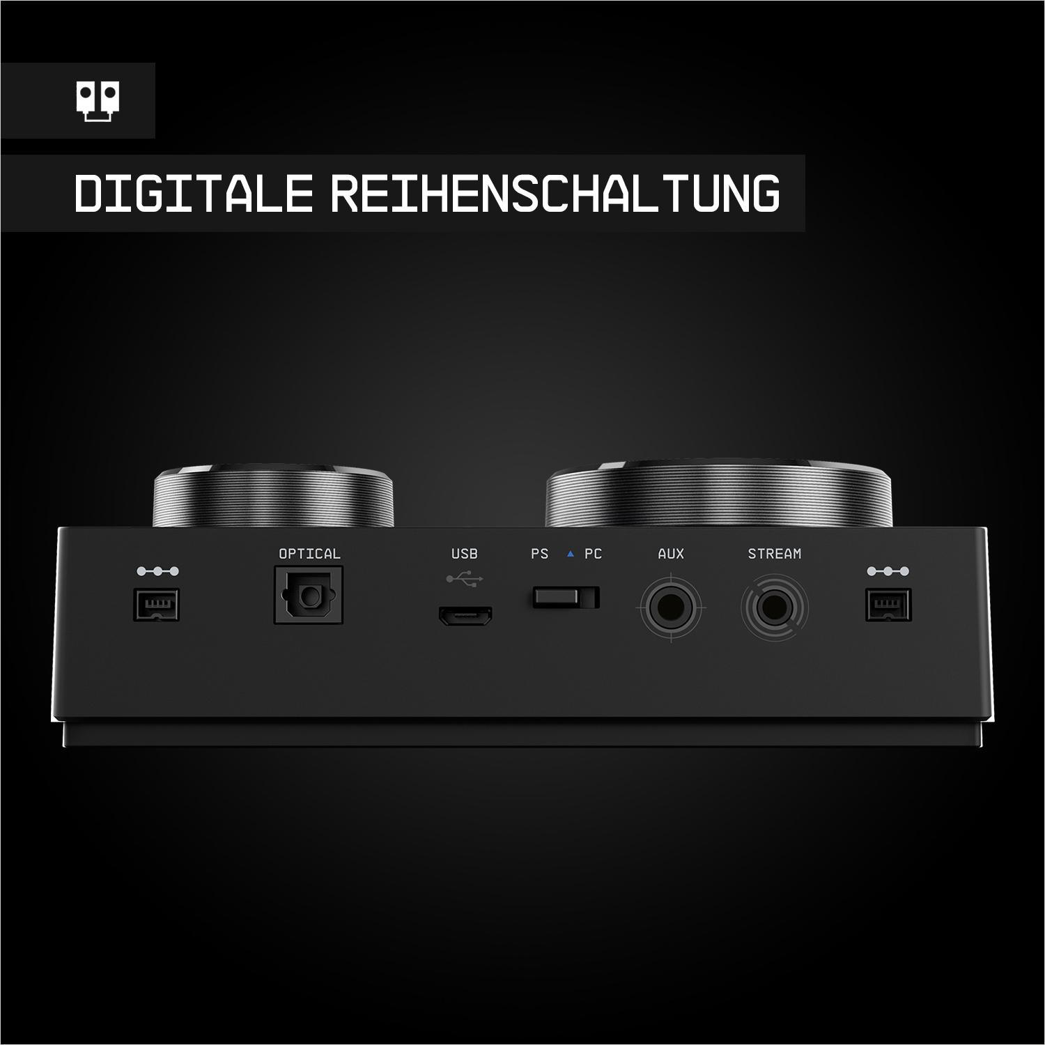ASTRO GAMING MixAmp Pro TR for PlayStation 4 PC & Mac-PS4-3.5 MM--EMEA-MIXAMP PRO TR GEN4 PS4, Over-ear Verstärker Schwarz