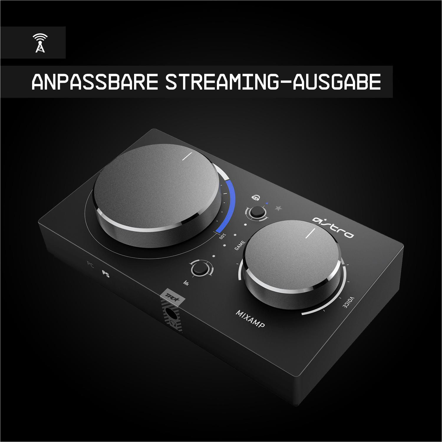 ASTRO GAMING MixAmp Pro TR for PlayStation 4 PC & Mac-PS4-3.5 MM--EMEA-MIXAMP PRO TR GEN4 PS4, Over-ear Verstärker Schwarz