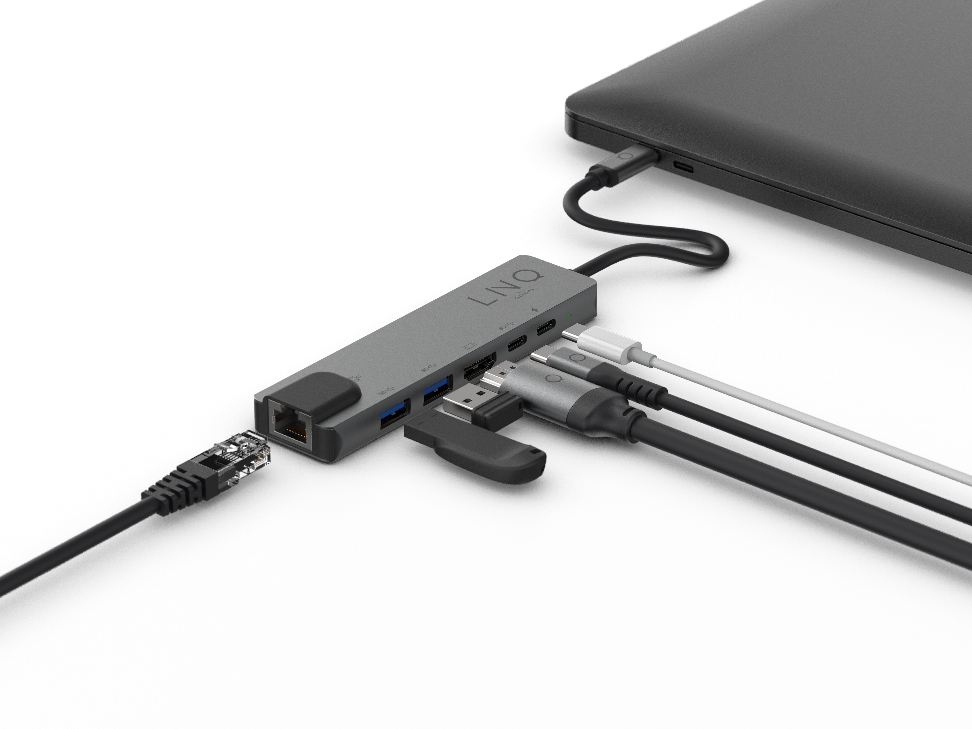 LINQ 6in1 USB-C Multiport Hub
