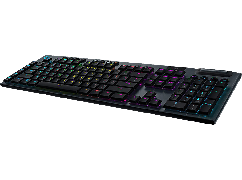 LOGITECH G915 LIGHTSPEED Wireless RGB Mechanical Gaming Keyboard - GL Linear, Tastatur, Mechanisch, Sonstiges, kabellos, Kohle