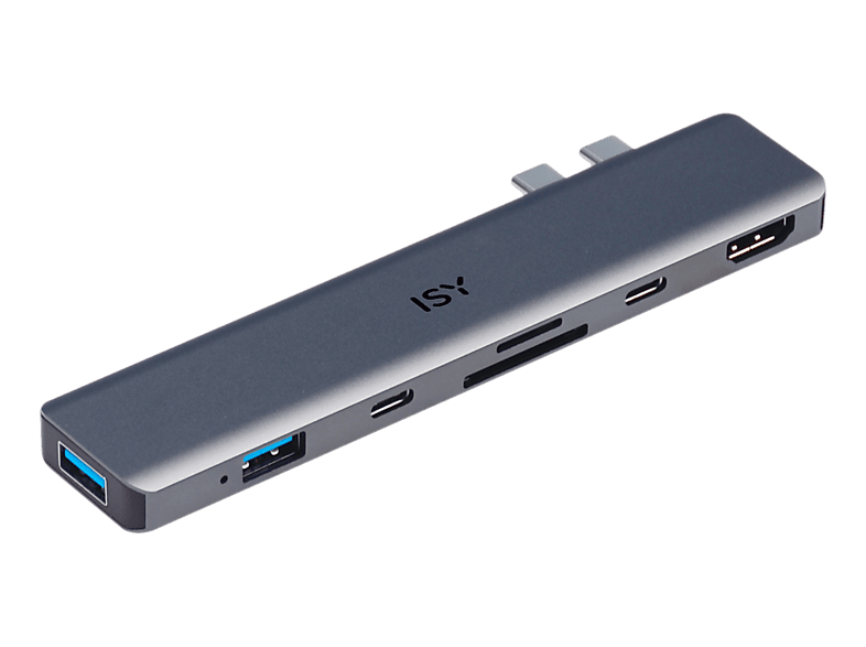 ISY IAD-1021 - USB-C Adapter (Silber)
