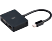 ISY IAD-1011 - Adattatore da Mini DisplayPort a HDMI/VGA (Nero)