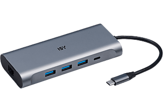 ISY IAD-1025 - USB-C Adapter (Silber)