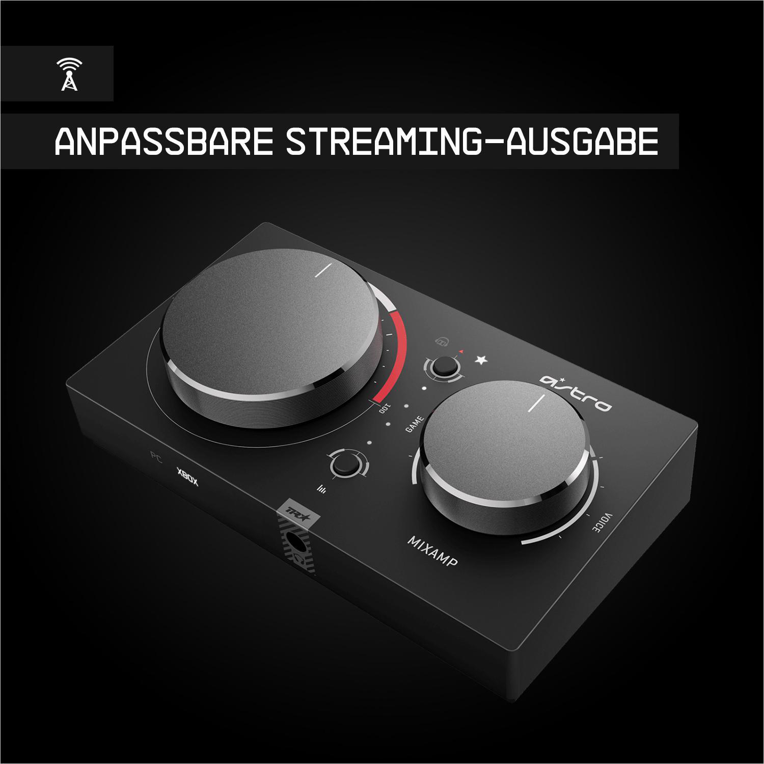 ASTRO GAMING MixAmp Pro TR for Xbox One PC & Mac, Over-ear Verstärker Schwarz