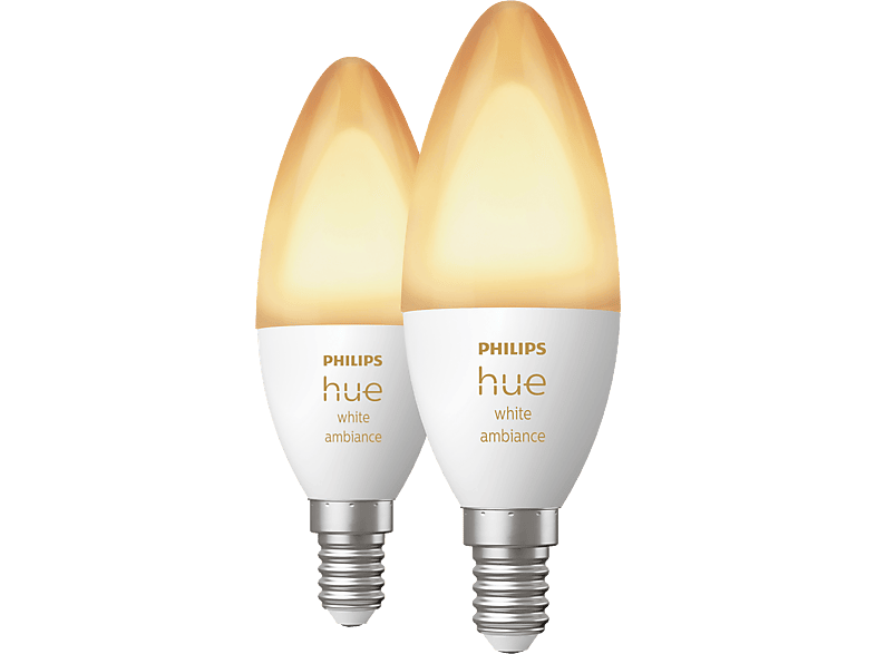 Philips Hue 2 Kaarslampen Led Bluetooth Meerkleurig (35673300)