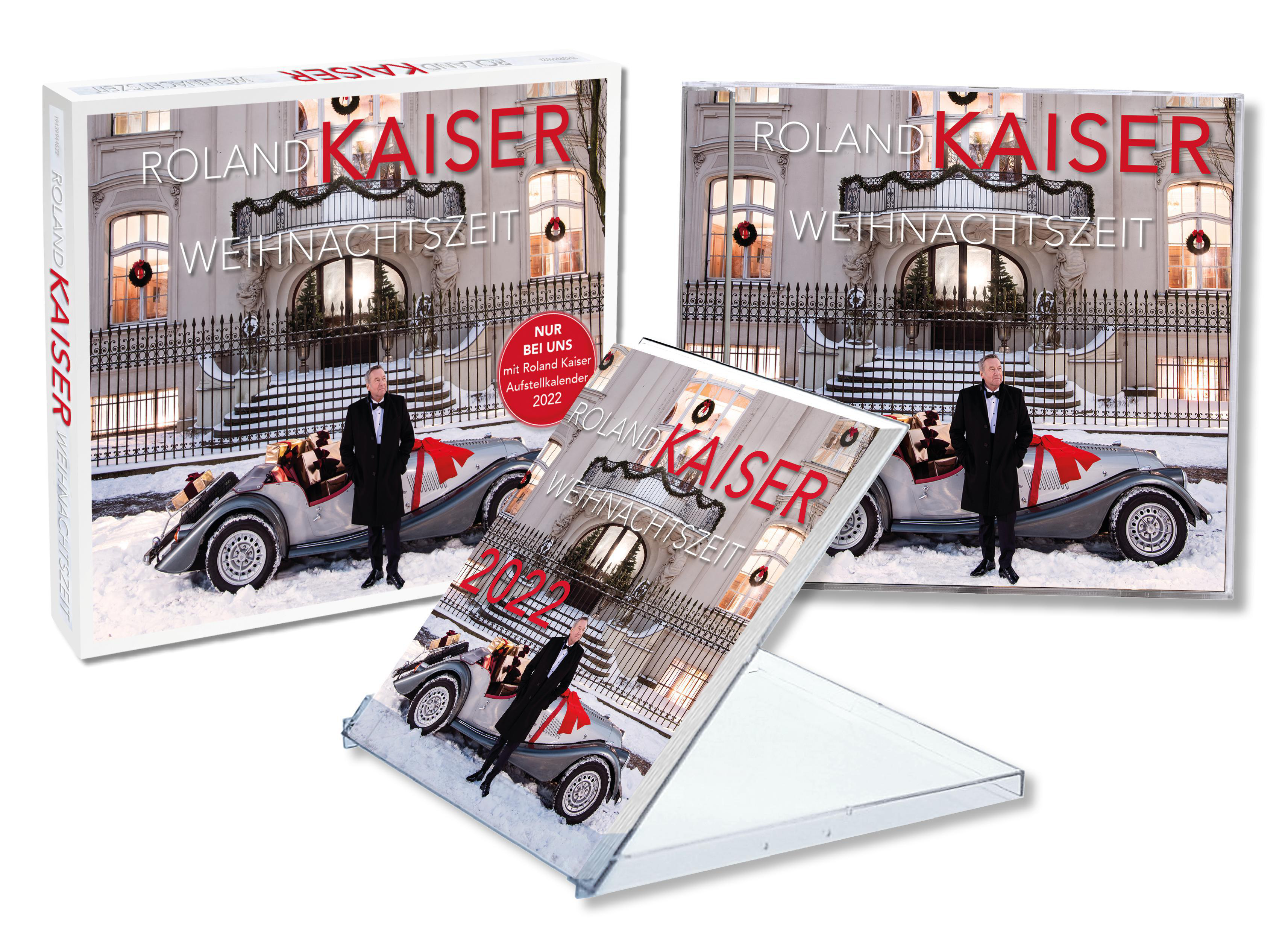 Roland Kaiser - Weihnachtszeit (mit exklusivem Aufstellkalender)  - (CD)