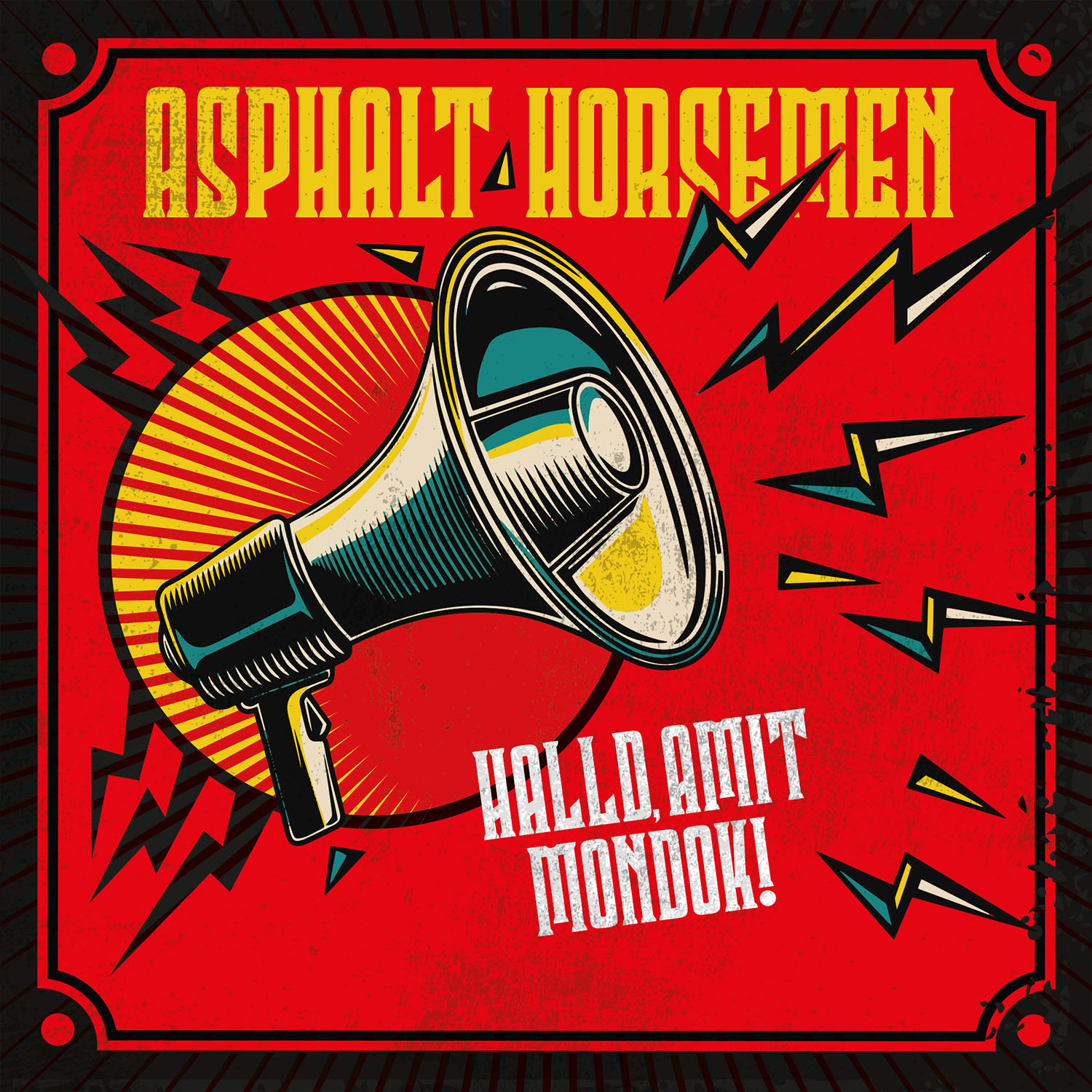 Asphalt Horsemen - Halld, amit mondok! (180 gram Edition) (Red Vinyl) (Vinyl LP (nagylemez))