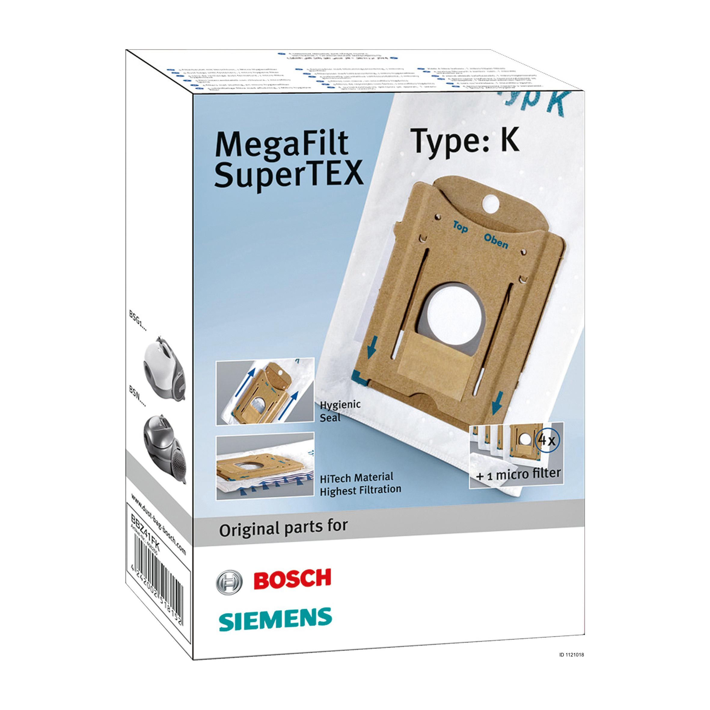 Sacchetti Aspirapolvere Bosch Bbz41Fk