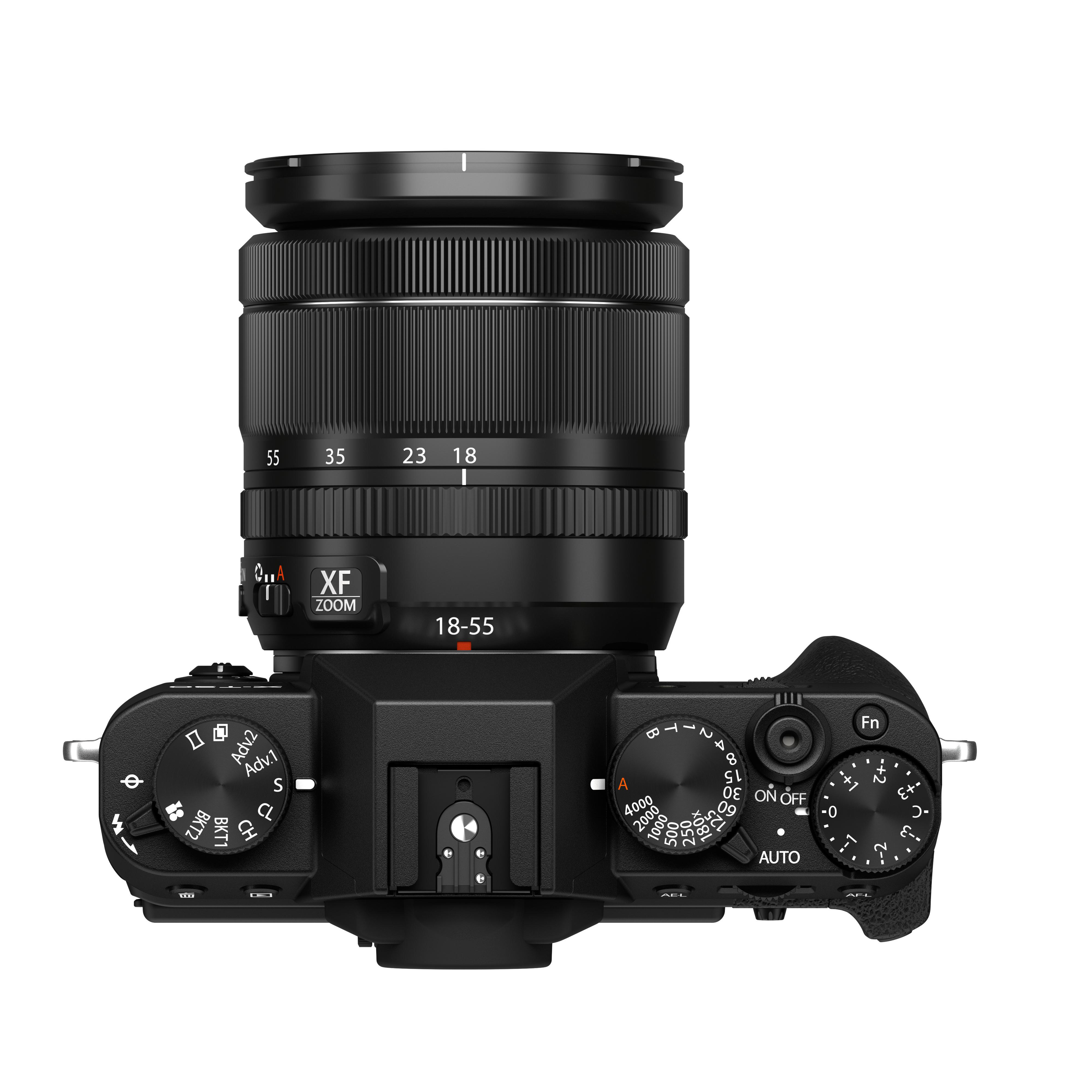 FUJIFILM X-T30 II Kit Systemkamera mit Objektiv 18-55 mm, 7,6 cm Display Touchscreen, WLAN