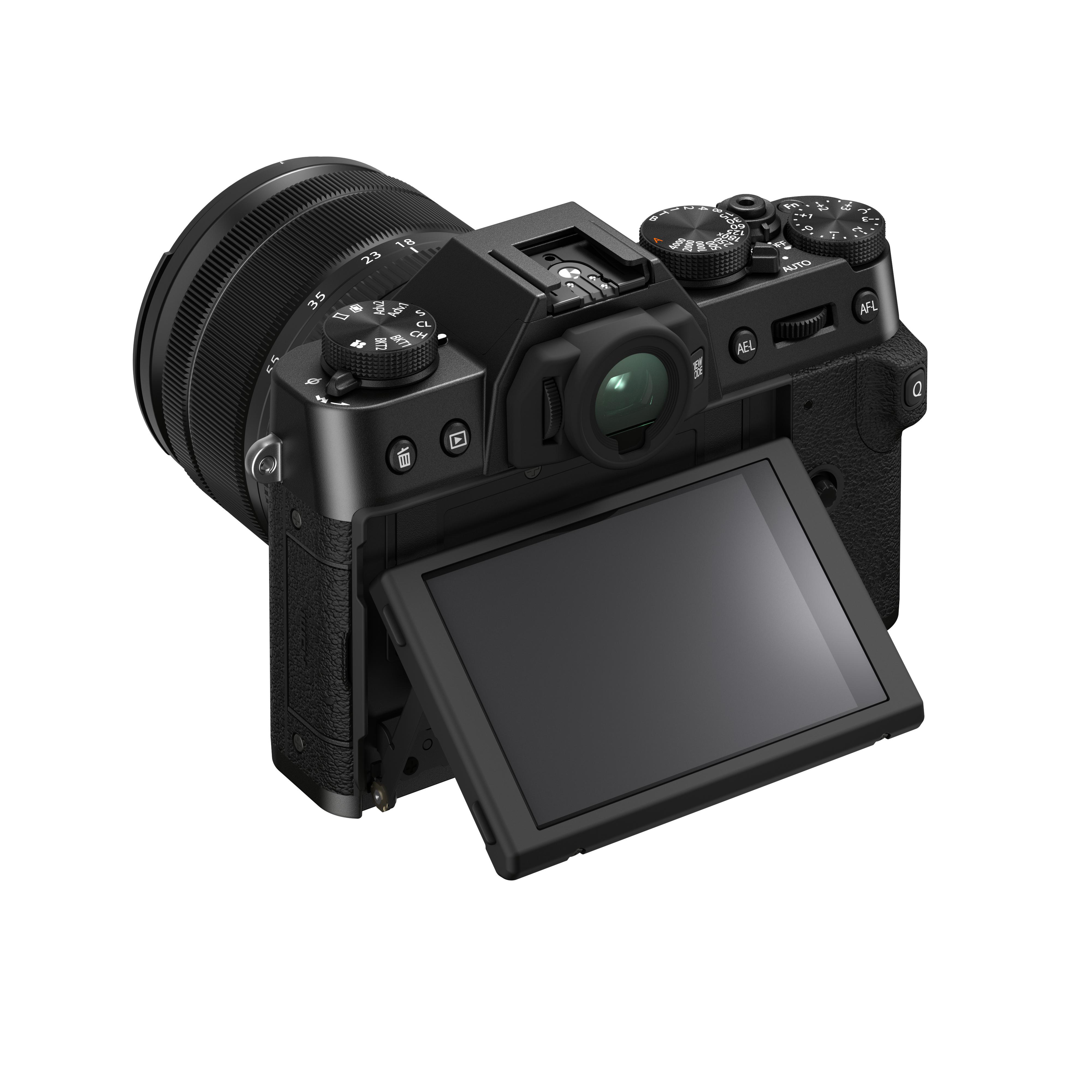 FUJIFILM X-T30 II Kit Systemkamera mit Objektiv 18-55 mm, 7,6 cm Display Touchscreen, WLAN