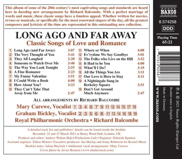 Carewe,Mary/Bickley,Graham/Balcombe,Richard | Long Ago and Far Away ...