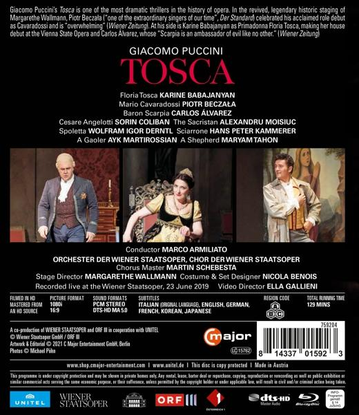 Babajanyan/Beczala/Alvarez/+ - (Blu-ray) - Tosca