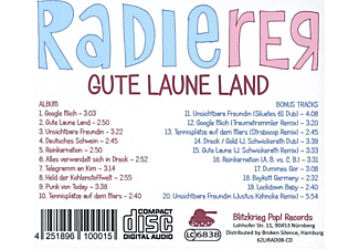 Die Radierer - Gute Laune Land  - (CD)