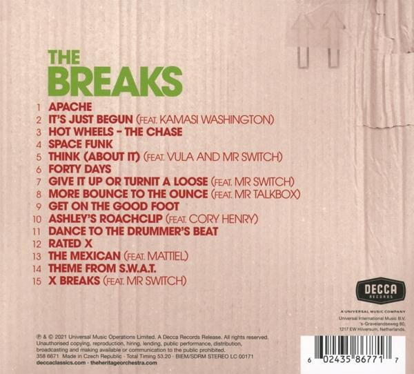 The Heritage Orchestra, Jules Buckley, Ghost-Note - The Breaks  - (CD)