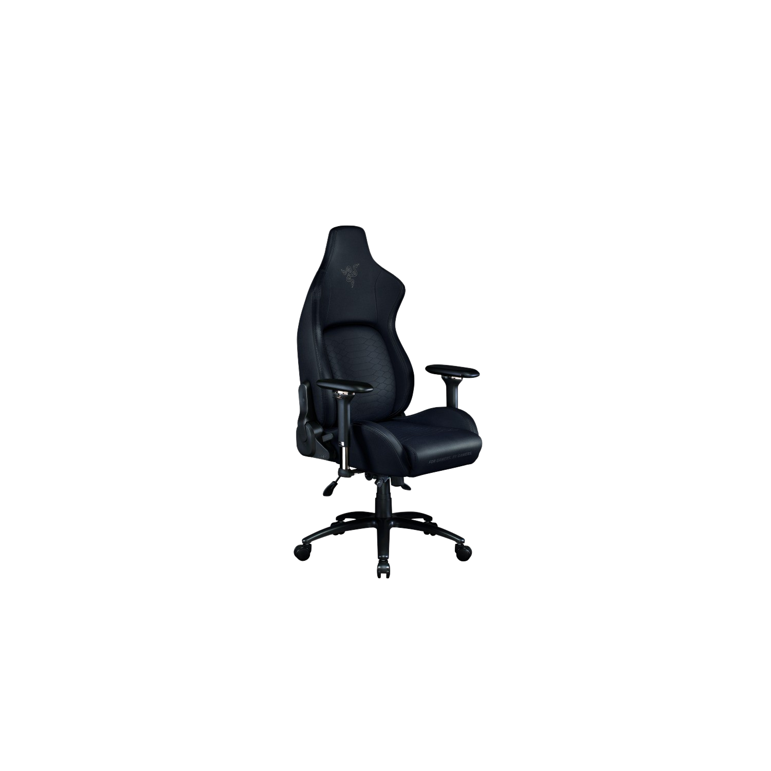 Silla gaming - Razer Iskur, Diseño Ergonómico, Altura regulable, Reposabrazos, 130 Kg, Negro