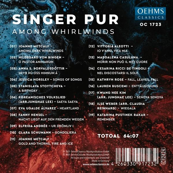 CD-Cover mit Musiktiteln und Namen. Schwarz-Weiß-Bild.