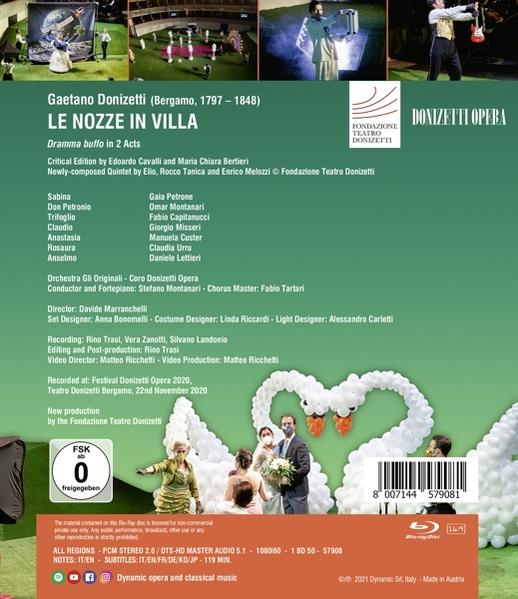 Petrone/Montanari/Montanari/Gli Originali/+ - Le Nozze (Blu-ray) in Villa 