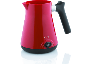 KING K 446 Keyifli Türk Kahve Makinesi (Közde Özelliği) Kırmızı