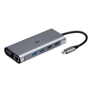 ISY IAD-1026 - USB-C Adapter (Silber)