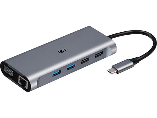 ISY IAD-1026 - USB-C Adapter (Silber)