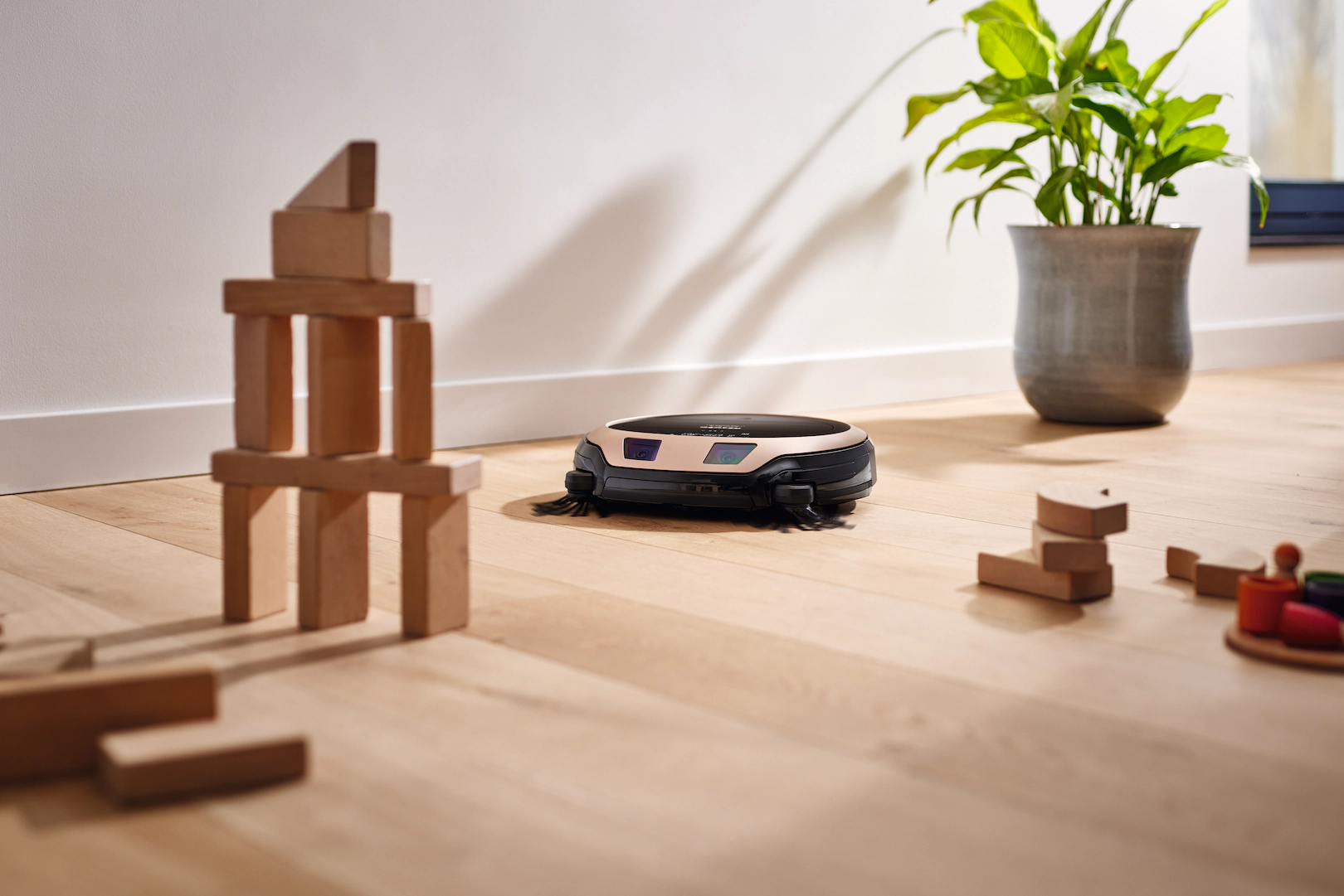 MIELE SCOUT RX3 HOME VISION Roboterstaubsauger (Rosegold, Laufzeit: 120 min.)