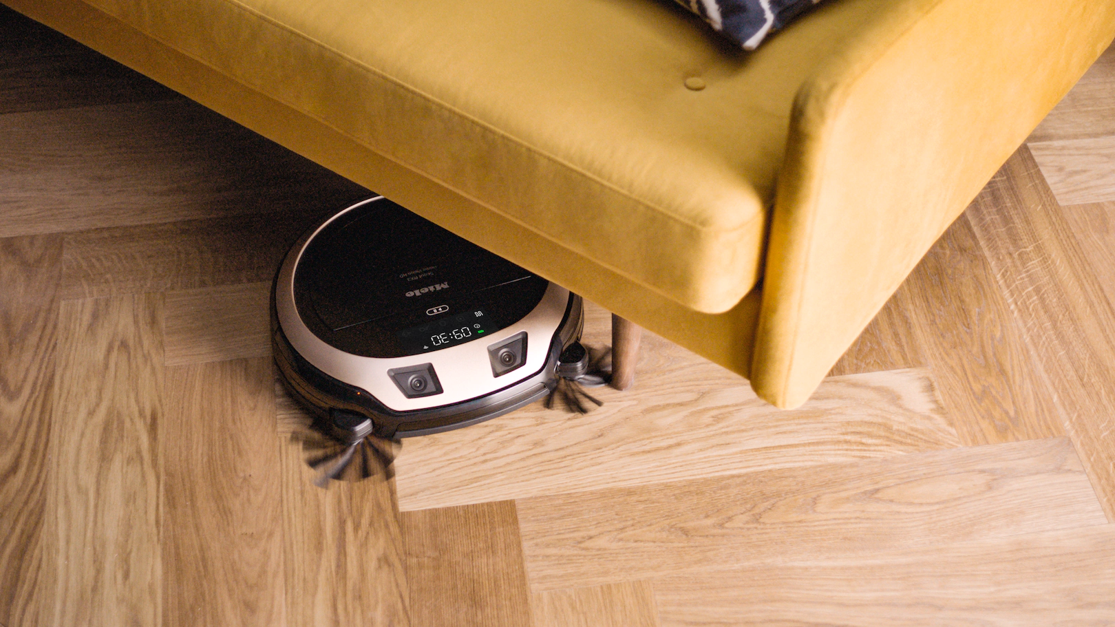 MIELE SCOUT RX3 HOME VISION Roboterstaubsauger (Rosegold, Laufzeit: 120 min.)