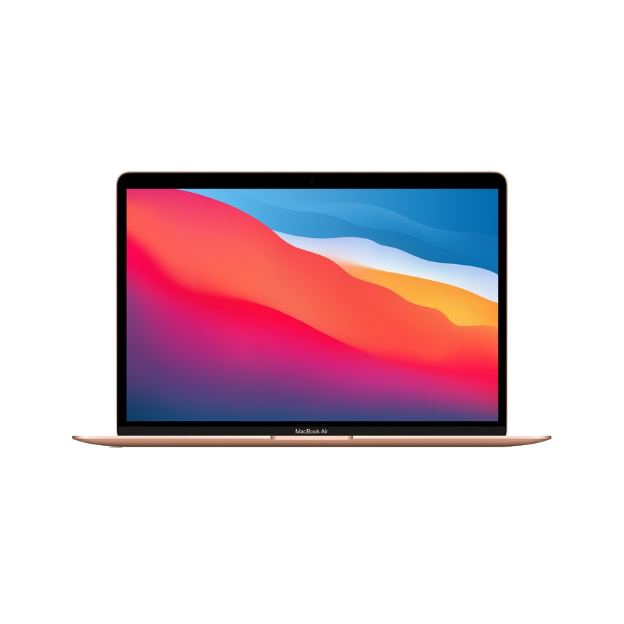 APPLE MacBook Air (2020), 13.3" Retina, Chip M1 de Apple, 8 GB, 256 GB SSD, MacOS, Teclado Magic Keyboard Touch ID, Oro