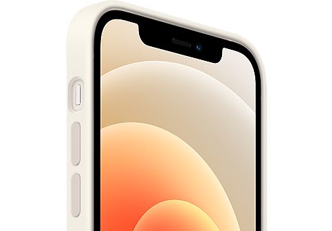 Funda - Apple funda silicona con MagSafe para el iPhone 12 mini, Blanco
