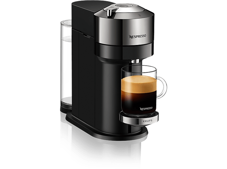 KRUPS Krups Nespresso XN910C10 Vertuo Next Deluxe kapszulás kávéfőző, sötét króm