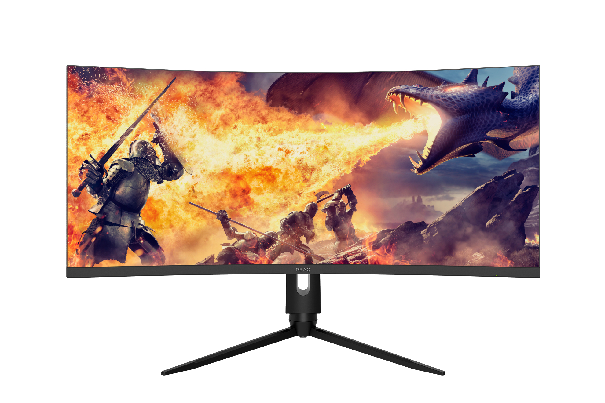PEAQ PMO G340-CWQK 34 Zoll  UWQHD  Gaming Monitor  1 ms Reaktionszeit  