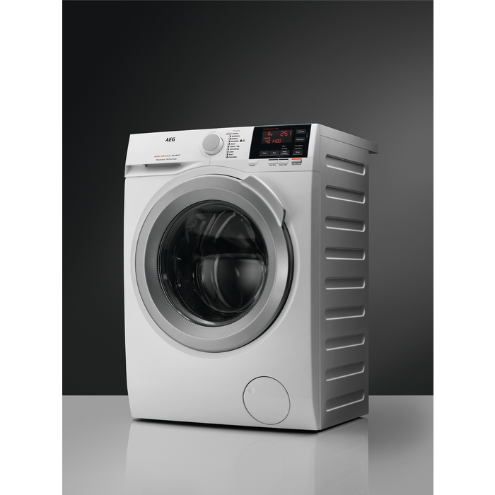 AEG L6FBF66485 Waschmaschine Frontlader (8 kg, 1351 U/Min., B, Frontlader)