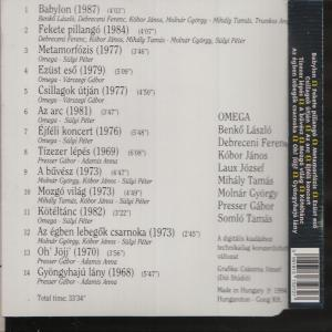 Omega - Az Omega koncertek legnagyobb sikerei (CD)