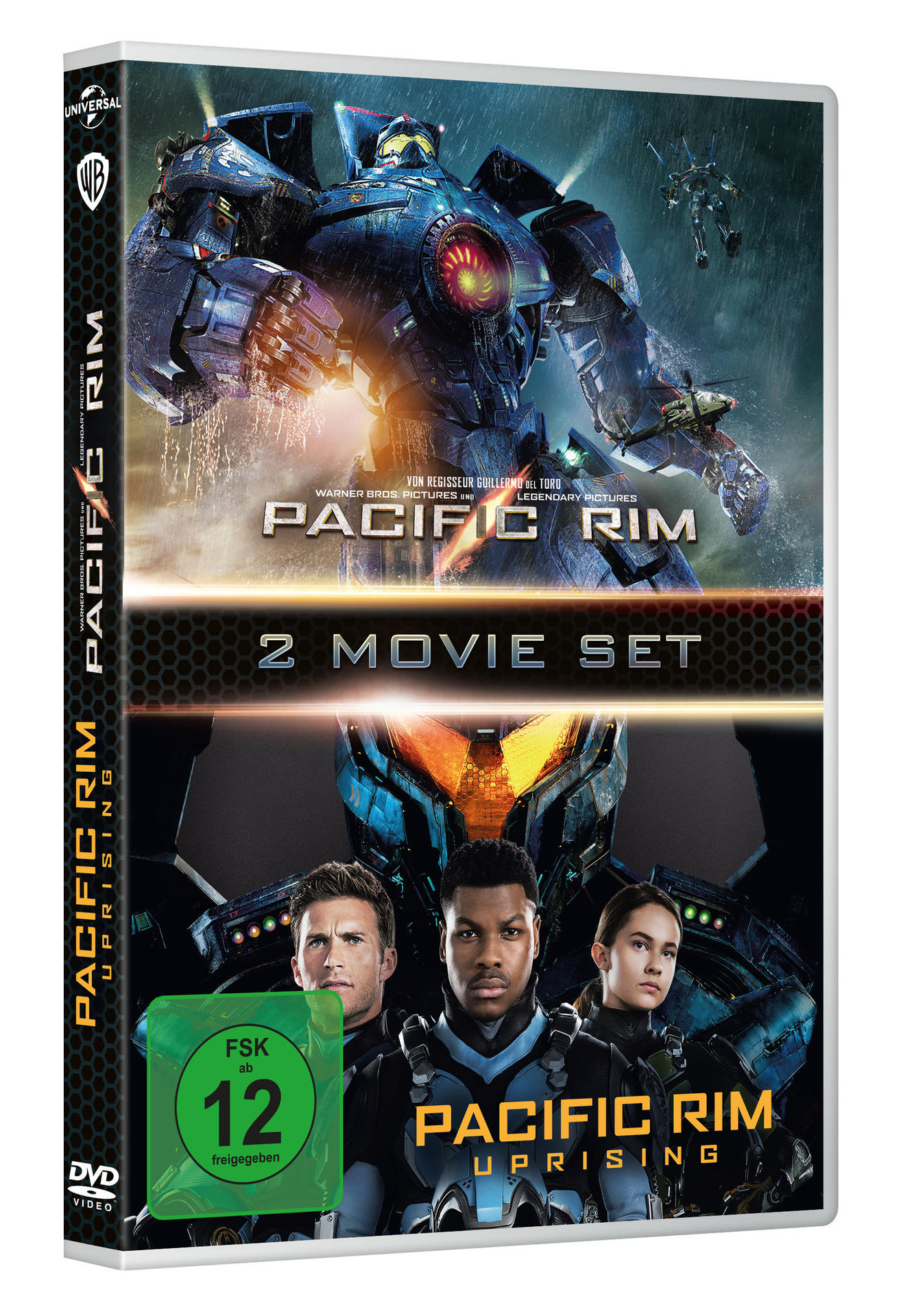Pacific Rim & Pacific Rim: Uprising DVD
