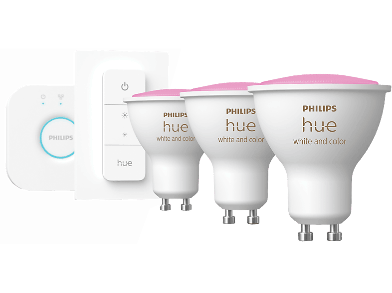 Philips Consumer - White and Color ambiance Starter kit GU10 34010700