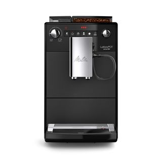 MELITTA Die Latticia® OT Kaffeevollautomat Black Kaffeevollautomat (Schwarz, Milchschlauch)